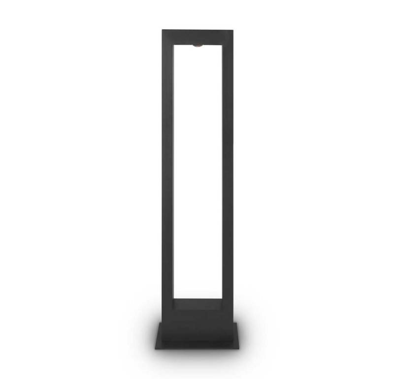 Maytoni Außen-Stehlampe, Leuchtmittel nicht inklusive, Außenleuchte Stehleuchte Wegeleuchte Standlampe LED Metall Graphit H von Maytoni