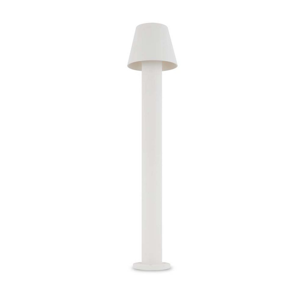 Maytoni Außen-Stehlampe, Leuchtmittel nicht inklusive, Stehleuchte Standlampe Wegeleuchte LED Außenlampe Gartenleuchte Weiß H von Maytoni