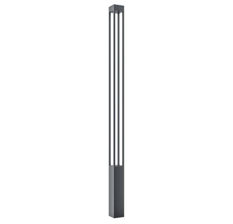 Maytoni Außen-Stehlampe, Leuchtmittel nicht inklusive, Stehleuchte Außenleuchte LED Standlampe Graphit Metall IP65 H 200 cm von Maytoni