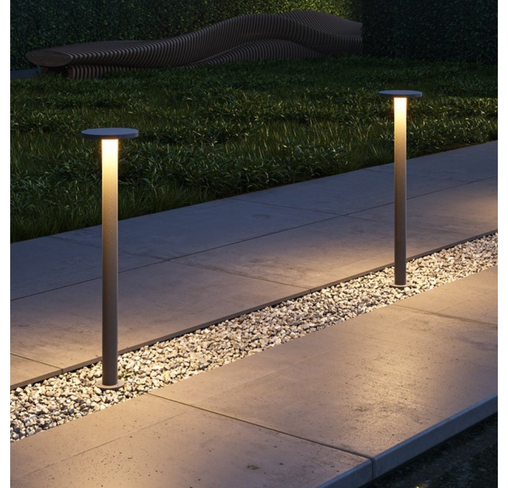 Maytoni Außen-Stehlampe LED Wegeleuchte Wald in Graphit 12W 1000lm IP65, LED Maytoni Außen-Stehlampe LED Wegeleuchte Wald in Graphit 12W 1000lm IP65, LED von Maytoni