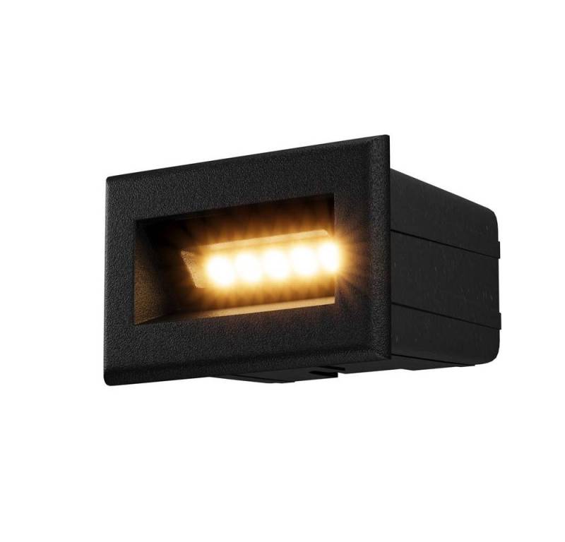 Maytoni Außen-Wandleuchte, Treppenleuchte Außenlampe Flurleuchte Leuchte IP65 LED Metall von Maytoni