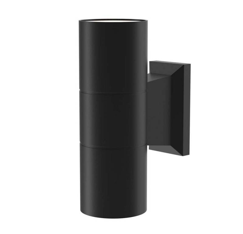 Maytoni Außen-Wandleuchte, Wandlampe Wandleuchte Außenlampe Hauswandlampe IP54 schwarz GU10 Höhe von Maytoni