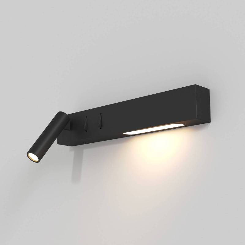 Maytoni Comodo LED-Wandleuchte, Leselicht, schwarz von Maytoni