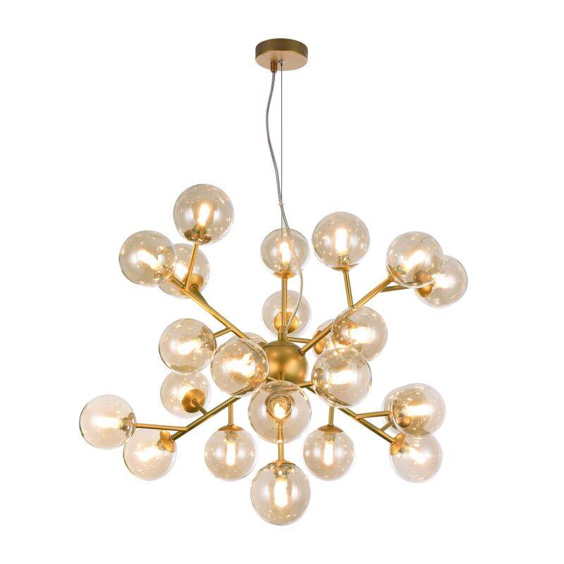 Maytoni Dallas Bernsteinglaspendelleuchte von Maytoni