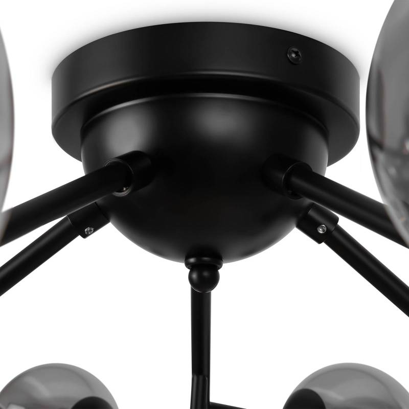 Maytoni Dallas Deckenlampe 20-flammig, Höhe 25 cm, schwarz Maytoni Dallas Deckenlampe 20-flammig, Höhe 25 cm, schwarz von Maytoni