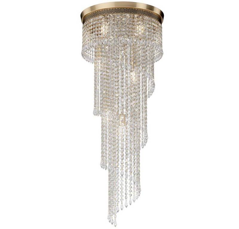 Maytoni Deckenleuchte, Deckenlampe Deckenleuchte Kristalllampe Wohnzimmerleuchte Metall von Maytoni