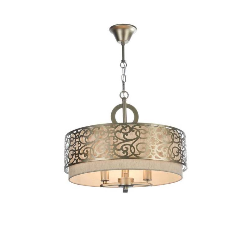 Maytoni Deckenleuchte, Leuchtmittel nicht inklusive, Hängelampe Hängeleuchte Wohnzimmerlampe Esszimmerlampe Metall messing von Maytoni