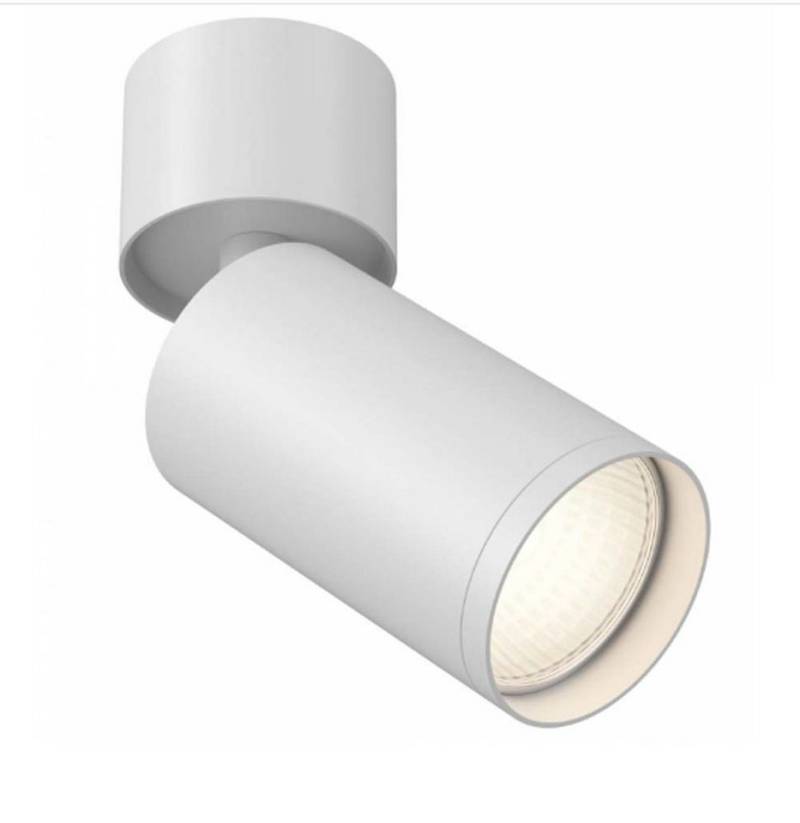 Maytoni Deckenspot, LED-Leuchtmittel fest verbaut, Deckenlampe Deckenleuchte Spotstrahler Esszimmerlampe weiß GU10 von Maytoni