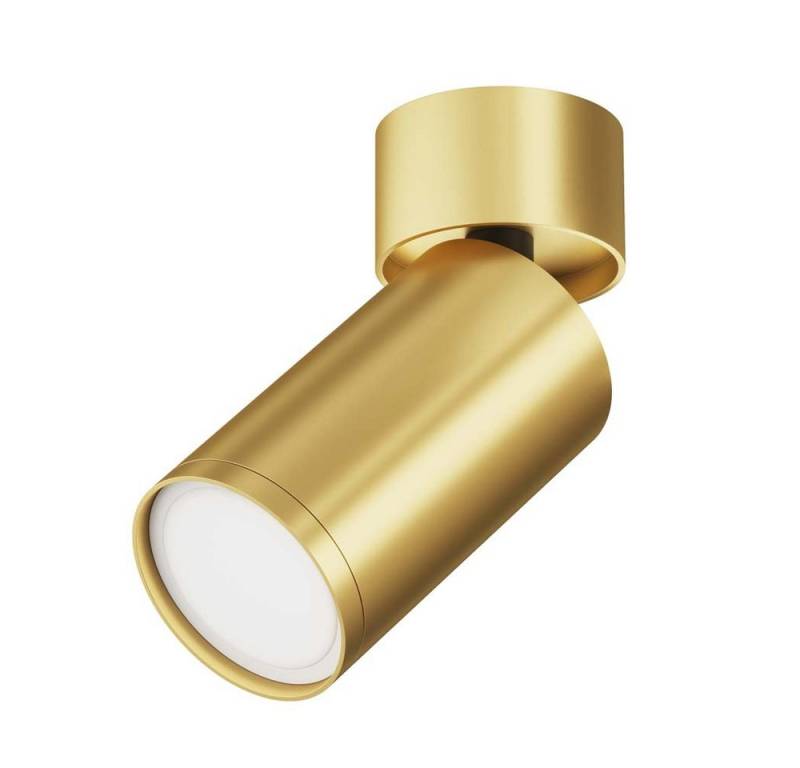 Maytoni Deckenspot, LED-Leuchtmittel fest verbaut, Deckenlampe Deckenleuchte Wohnzimmerleuchte Spotstrahler mattgold Maytoni Deckenspot, LED-Leuchtmittel fest verbaut, Deckenlampe Deckenleuchte Wohnzimmerleuchte Spotstrahler mattgold von Maytoni