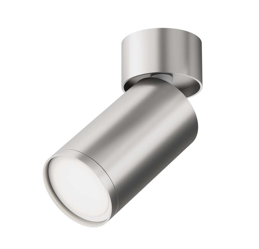 Maytoni Deckenspot, Leuchtmittel nicht inklusive, Deckenlampe Deckenleuchte Wohnzimmerleuchte Spotstrahler silber matt von Maytoni