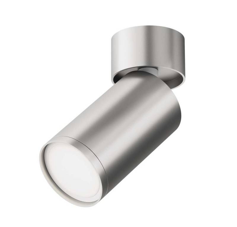 Maytoni Deckenspot, Leuchtmittel nicht inklusive, Deckenlampe Deckenleuchte Wohnzimmerleuchte Spotstrahler silber matt von Maytoni