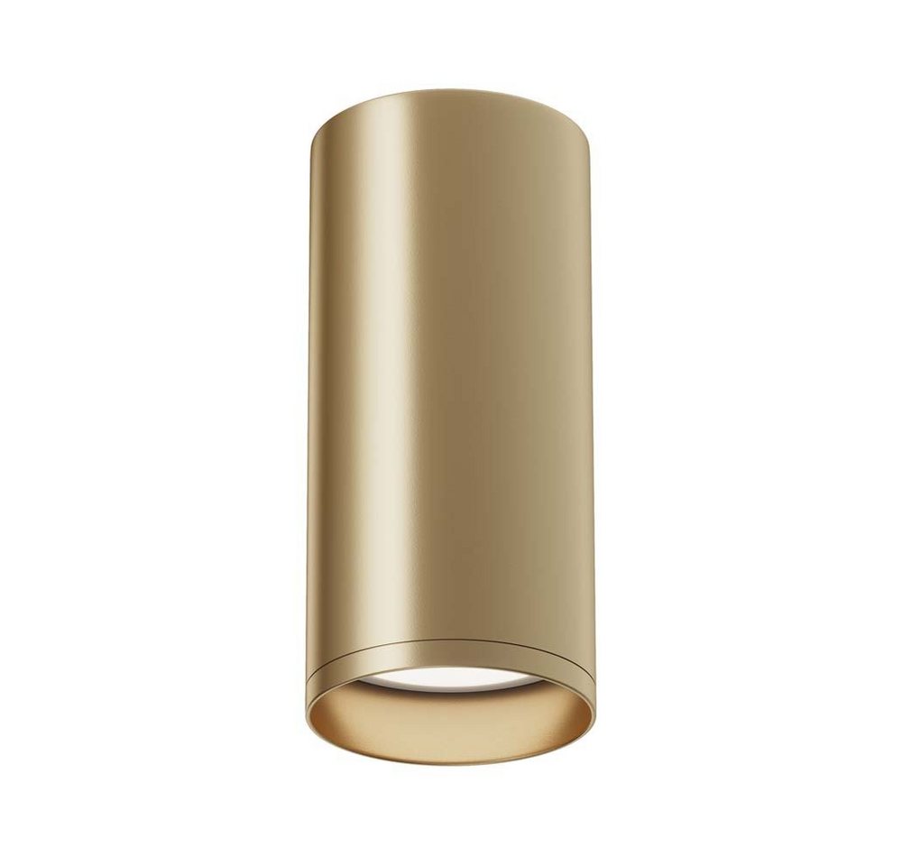 Maytoni Deckenspot, Leuchtmittel nicht inklusive, Deckenleuchte Deckenspot Wohnzimmerlampe Lampe Flurleuchte Matt-Gold H von Maytoni