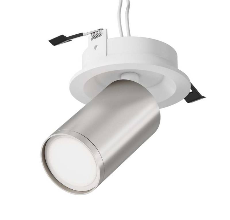 Maytoni Einbauleuchte, Deckenlampe Deckenleuchte Spotlampe Wohnzimmerleuchte GU10 silber matt Maytoni Einbauleuchte, Deckenlampe Deckenleuchte Spotlampe Wohnzimmerleuchte GU10 silber matt von Maytoni