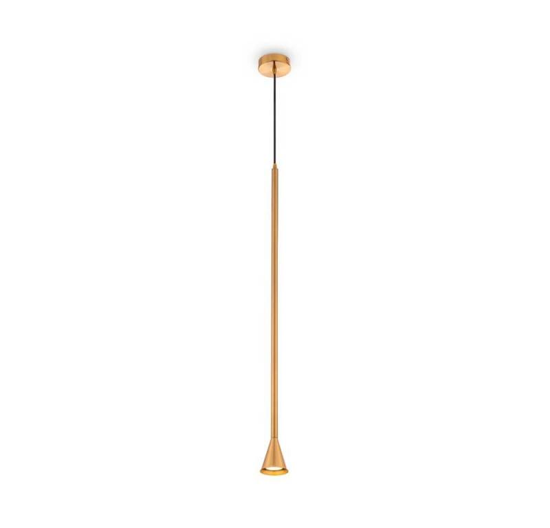 Maytoni Hängeleuchte, Deckenleuchte Pendellampe Hängelampe Küchenleuchte Metall Gold H 89,5 von Maytoni