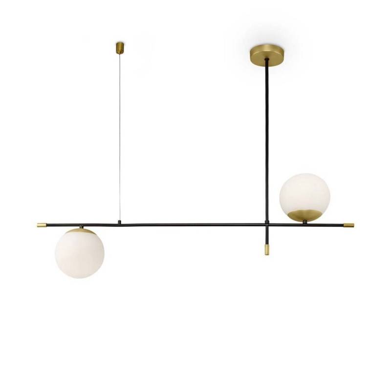 Maytoni Hängeleuchte, Pendelleuchte Hängelampe Deckenlampe Esszimmerleuchte Matt-Gold von Maytoni