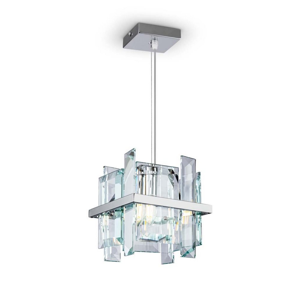 Maytoni Hängeleuchte, Pendelleuchte Hängelampe Deckenlampe Kristalle Chrom Esszimmerleuchte von Maytoni