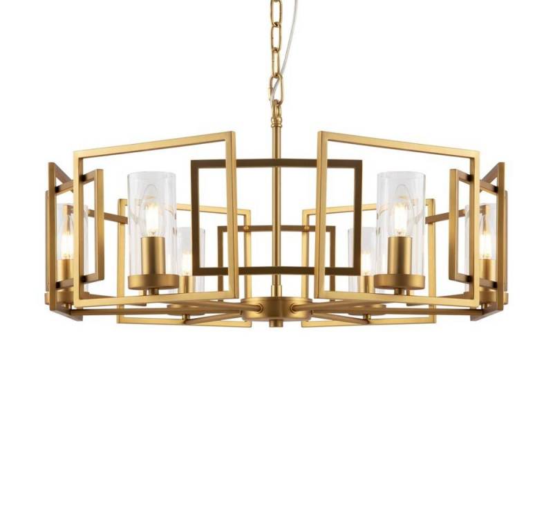 Maytoni Außen-Wandleuchte, Pendelleuchte Hängelampe Deckenleuchte Kronleuchter Gold Glas Metall D von Maytoni
