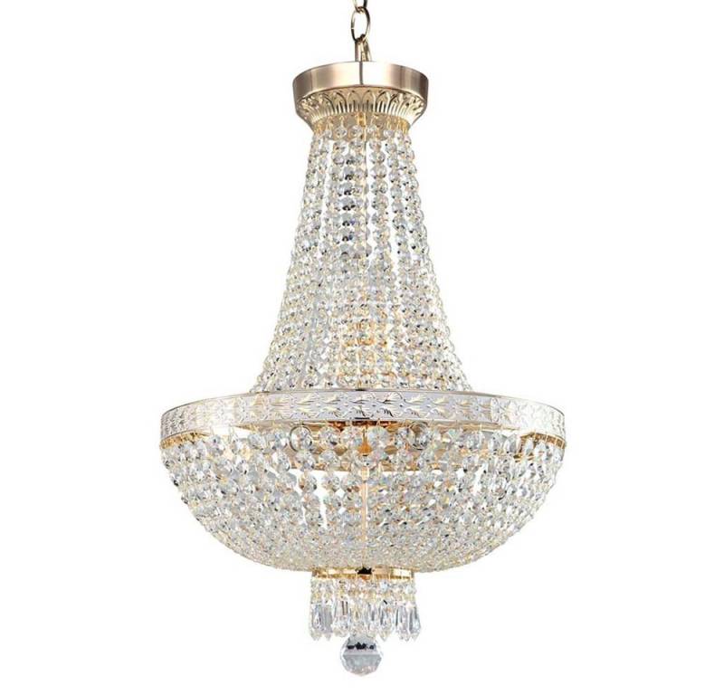 Maytoni Kronleuchter, Leuchtmittel nicht inklusive, Deckenleuchte Pendelleuchte Kronleuchter Hängelampe Metall Gold von Maytoni