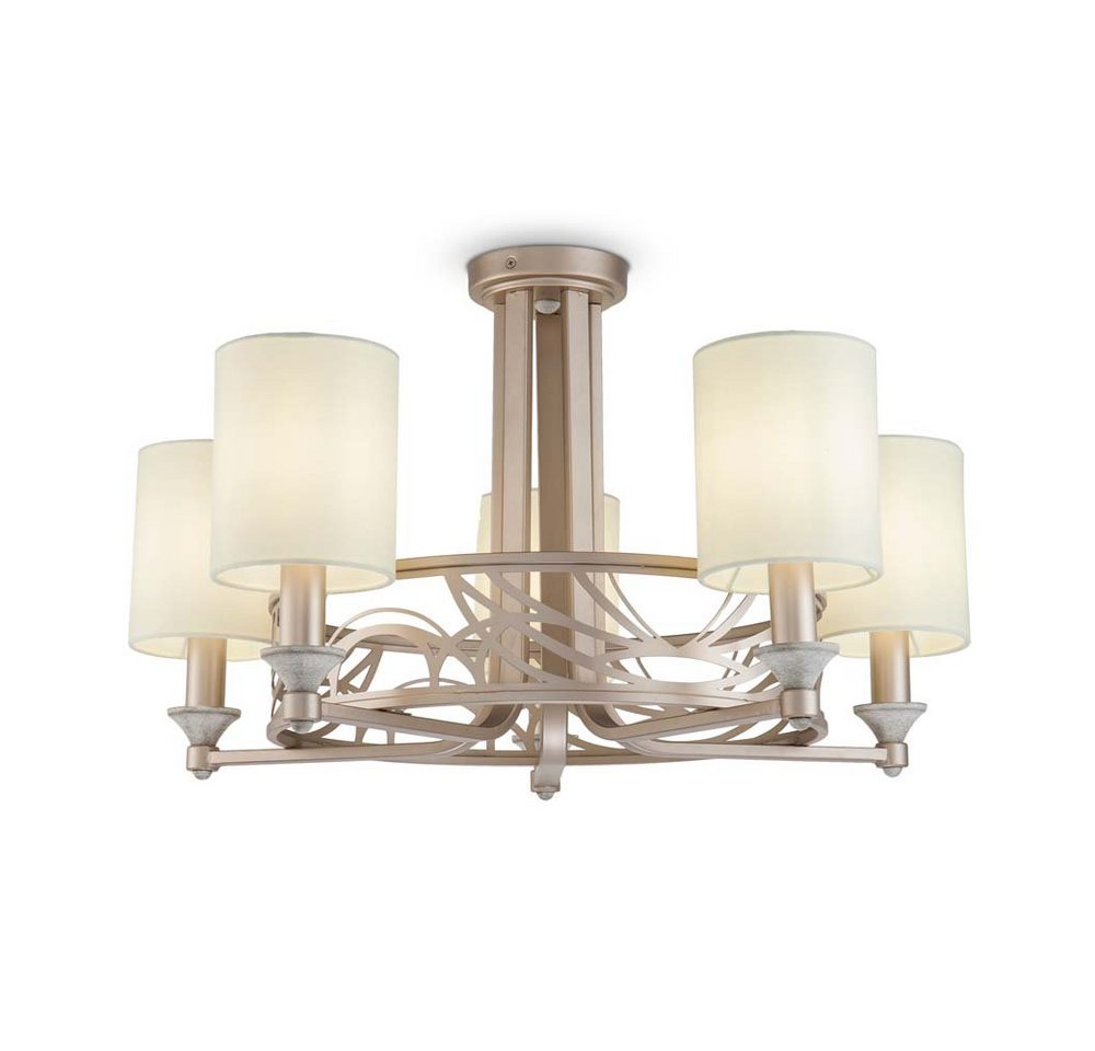 Maytoni Kronleuchter, Pendelleuchte Kronleuchter Deckenlampe Deckenleuchte Metall creme von Maytoni