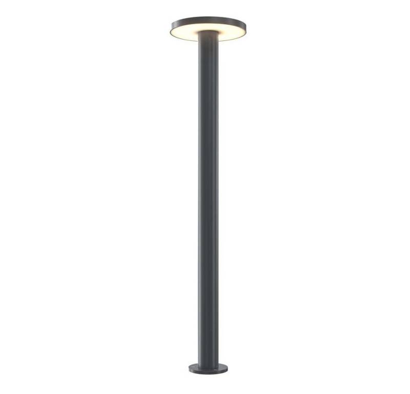 Maytoni LED Außen-Stehlampe, Leuchtmittel nicht inklusive, Stehleuchte Außenleuchte Wegeleuchte LED Standlampe Metall Graphit von Maytoni
