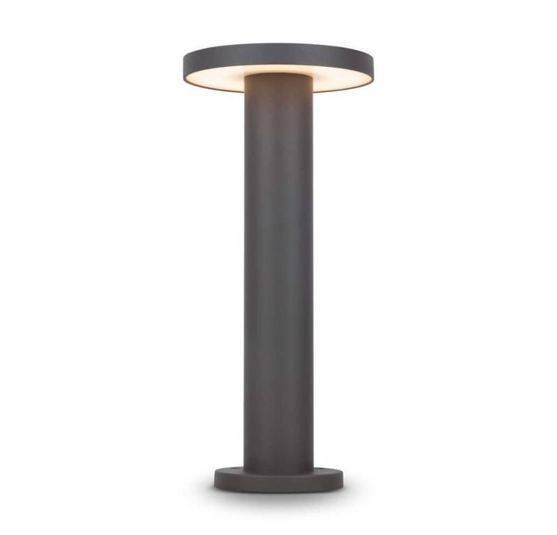 Maytoni LED Außen-Stehlampe, Stehleuchte Außenleuchte Wegeleuchte LED Standlampe Metall Graphit von Maytoni