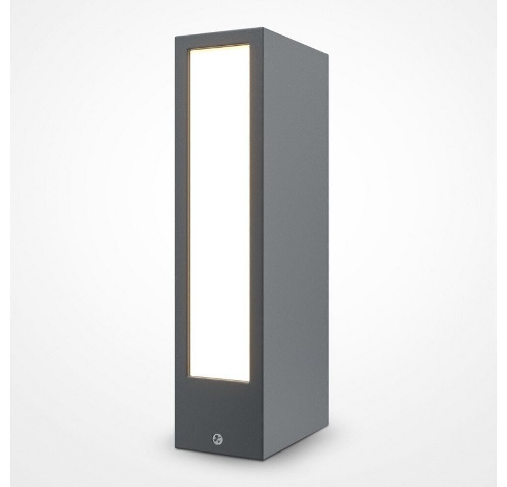 Maytoni LED Außen-Stehlampe Hof, Höhe: 250 mm, :, Leuchtmittel enthalten: Ja, fest verbaut, LED,, Warmweiß von Maytoni