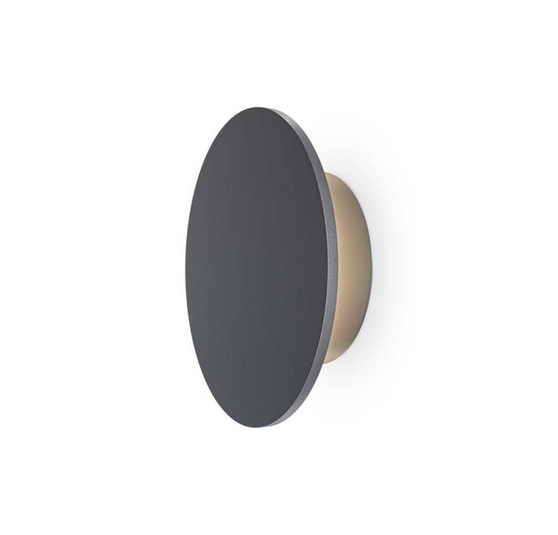 Maytoni LED Außen-Wandleuchte, Wandleuchte Außenleuchte LED Wandlampe Metall Graphit IP65 D 14 cm von Maytoni