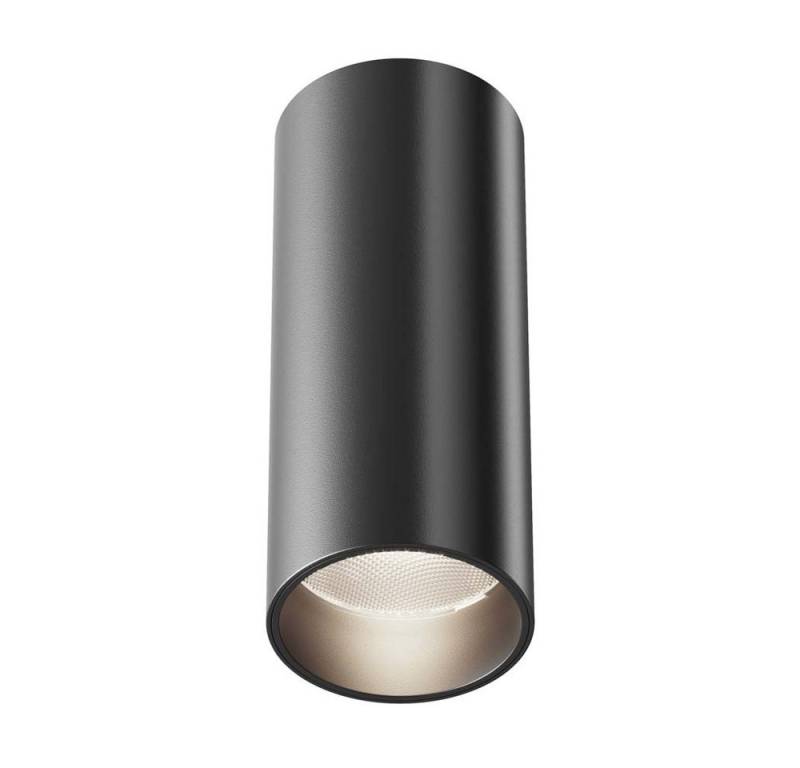 Maytoni LED Deckenleuchte, LED-Leuchtmittel fest verbaut, Deckenlampe Deckenleuchte Wohnzimmerlampe dimmbar Metall schwarz von Maytoni