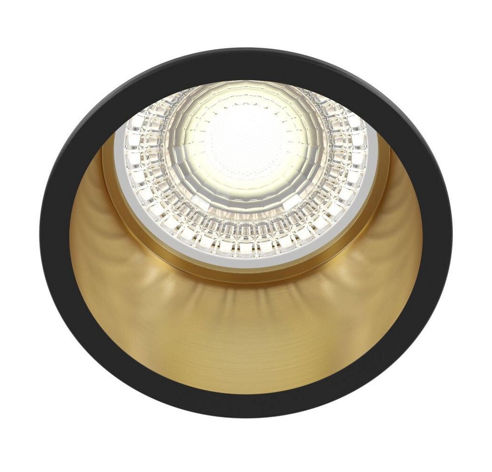 Maytoni LED Einbaustrahler Reif, Farbe: Schwarz und Gold, :, kein Leuchtmittel enthalten, 2700 Maytoni LED Einbaustrahler Reif, Farbe: Schwarz und Gold, :, kein Leuchtmittel enthalten, 2700 von Maytoni