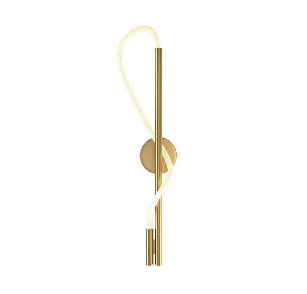 Maytoni LED Wandleuchte, Wandlampe Wandleuchte Wohnzimmerlampe gold LED Flurleuchte von Maytoni