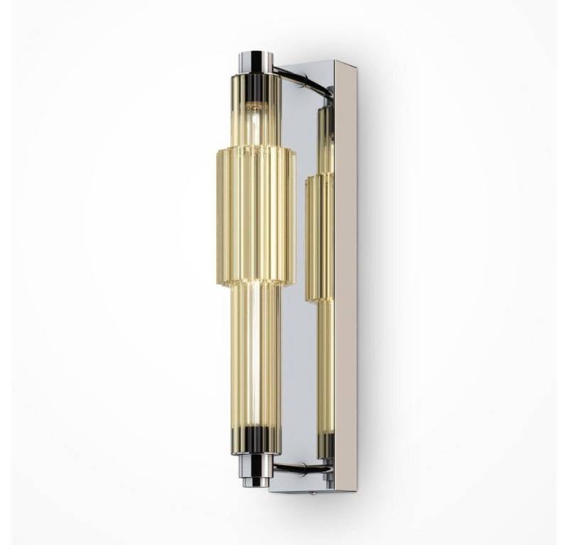 Maytoni LED Wandleuchte Verticale, Farbe: Cognac, :, Leuchtmittel enthalten: Ja, fest verbaut, LED,, Warmweiß von Maytoni