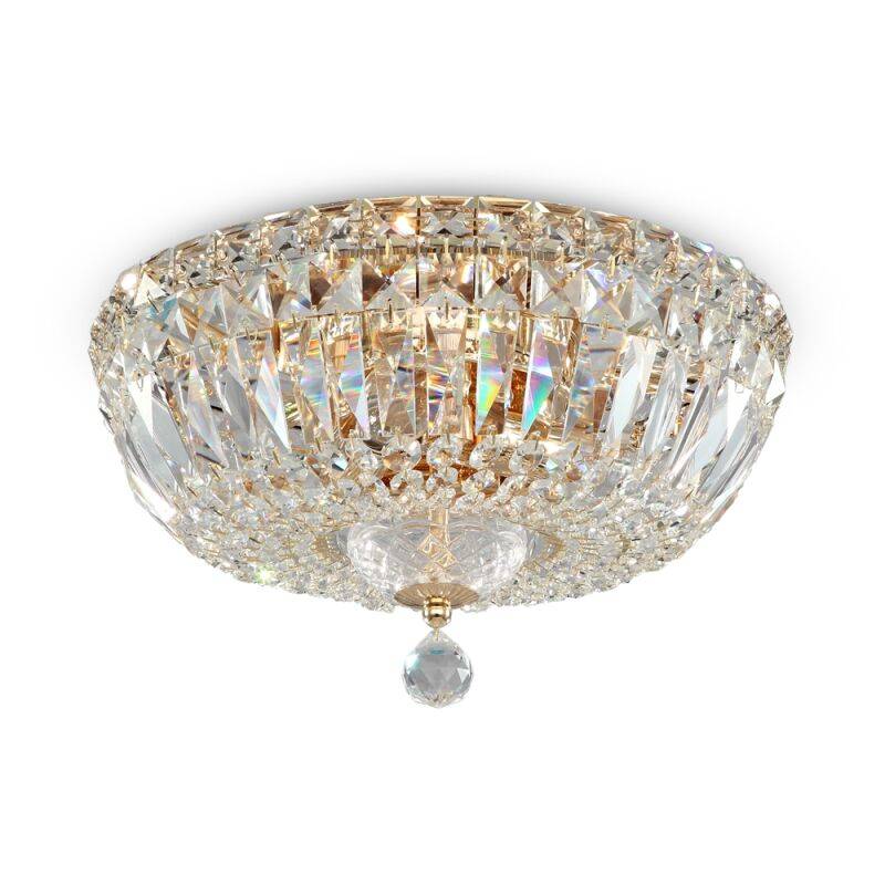 Maytoni Leuchter Basfor 3-flammig Gold Kristall von Maytoni