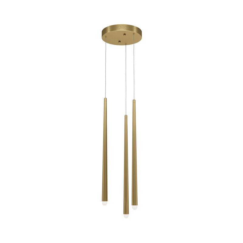 Maytoni Pendelleuchte Cascade LED 3-flammig messing von Maytoni