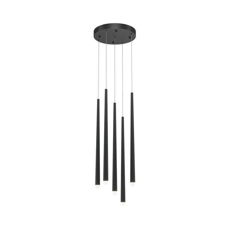 Maytoni Pendelleuchte Cascade LED 5-flammig schwarz von Maytoni