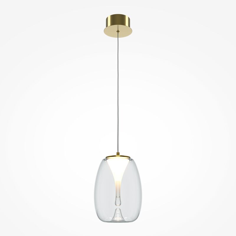 Maytoni Pendelleuchte Splash LED Glas transparent von Maytoni