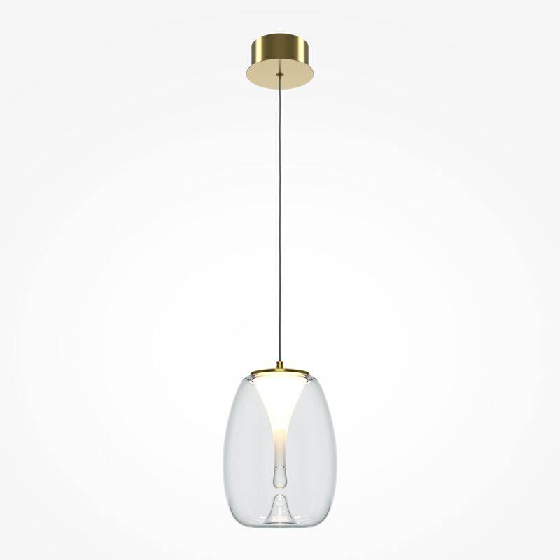 Maytoni Pendelleuchte Splash LED Glas transparent von Maytoni