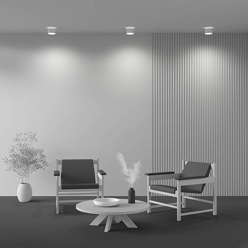 Maytoni LED-Deckenlampe Planet, weiß Ø 12cm Aluminium 3.000K Maytoni LED-Deckenlampe Planet, weiß Ø 12cm Aluminium 3.000K von Maytoni