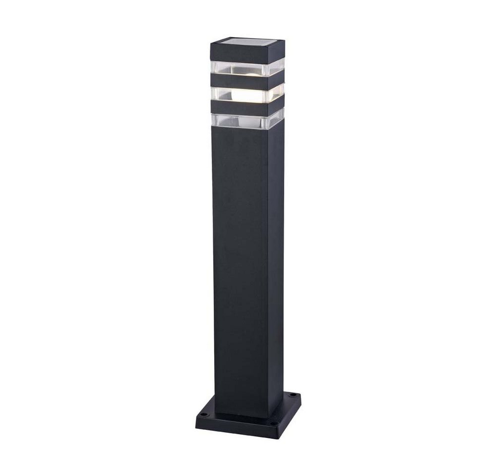 Maytoni Pollerleuchte, Leuchtmittel nicht inklusive, Stehlampe Stehleuchte Außenlampe Eingangsbereich IP54 schwarz H 61cm von Maytoni