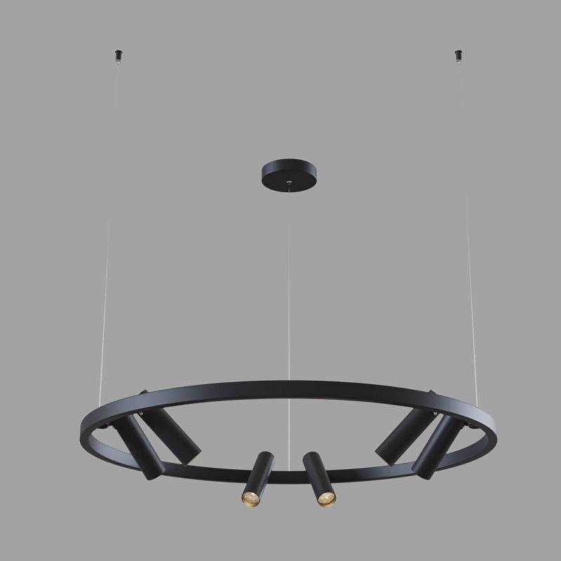 Maytoni Satellite LED-Hängeleuchte 3.300 K schwarz von Maytoni
