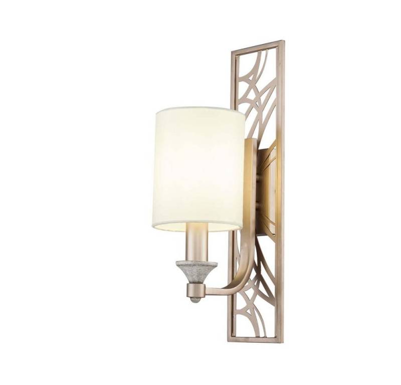 Maytoni Wandleuchte, Wandlampe Wandleuchte Wohnzimmerlampe Schlafzimmerleuchte Metall creme von Maytoni