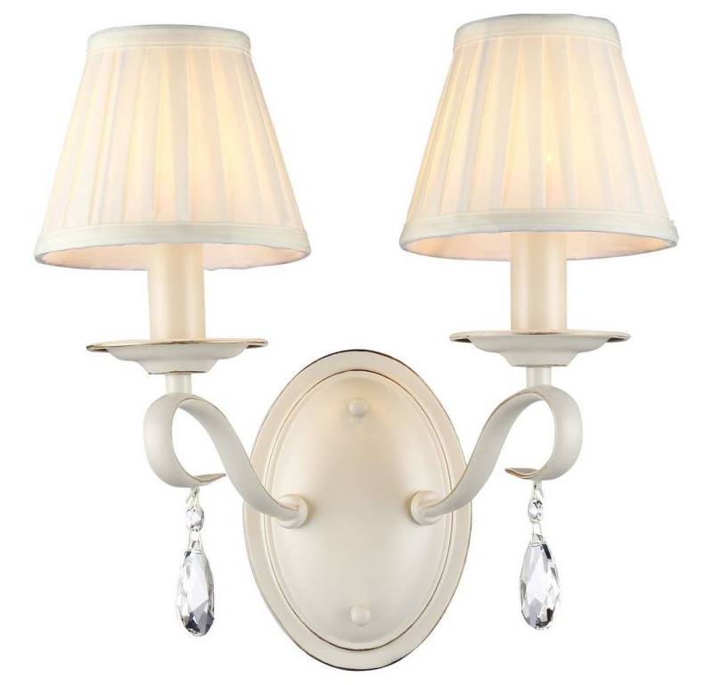 Maytoni Wandleuchte Wandleuchte Brionia 2xE14 aus Metall in Beige von Maytoni