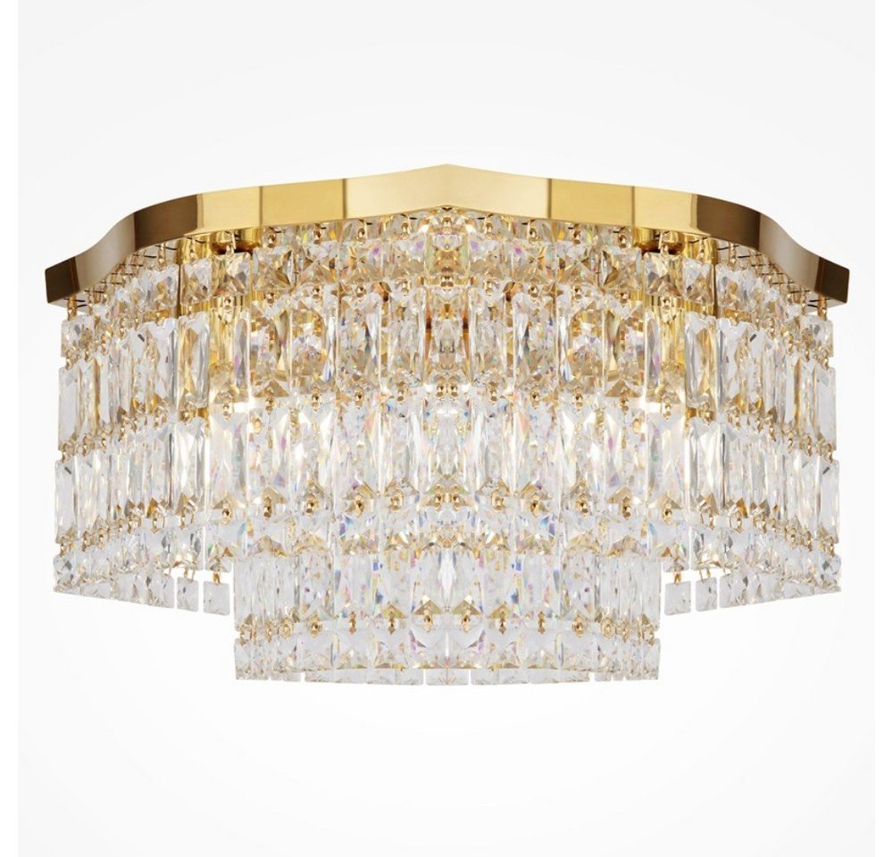 Maytoni Wandleuchte Wandleuchte Dune in Gold und Transparent E14 6-flammig, keine Angabe, Leuchtmittel enthalten: Nein, warmweiss, Wandleuchte, Wandlampe, Wandlicht von Maytoni