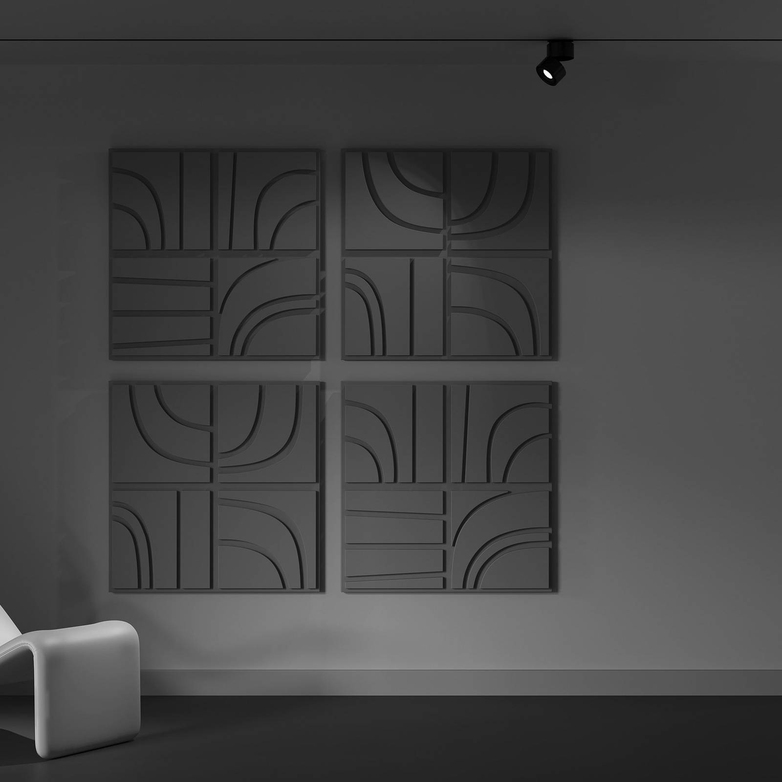 Maytoni Yin LED-Strahler Unity-System, Triac, 940, schwarz Maytoni Yin LED-Strahler Unity-System, Triac, 940, schwarz von Maytoni