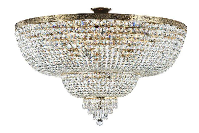 edle Kristallglasdeckenleuchte Palace gold von Maytoni