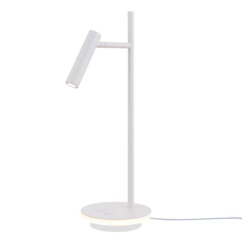 stylische LED Tischleuchte Estudo weiß von Maytoni von Maytoni