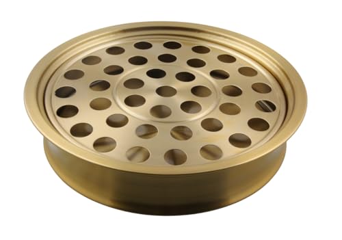Mayur Exports Stainless Steel Premium Communion Trays Holy Cup Tray for Churches Communion Supplies (Matte Brass) von Mayur Exports