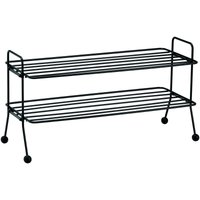 Maze Interior Bill Shoe Shelf - Black von Maze Interior