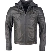 Maze Lederjacke "Lederjacke", mit Kapuze von Maze