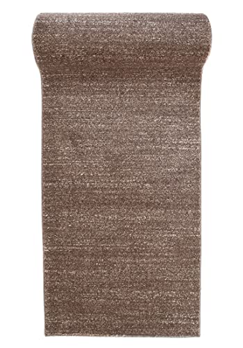 Mazovia Teppich Läufer Flur - Modern Teppichläufer - Kurzflor Flurläufer für Vorzimmer, Schlafzimmer, Küche - ÖKO-TEX Zertifiziert - Meterware - Braun - 120 x 650 cm Mazovia Teppich Läufer Flur - Modern Teppichläufer - Kurzflor Flurläufer für Vorzimmer, Schlafzimmer, Küche - ÖKO-TEX Zertifiziert - Meterware - Braun - 120 x 650 cm von Mazovia