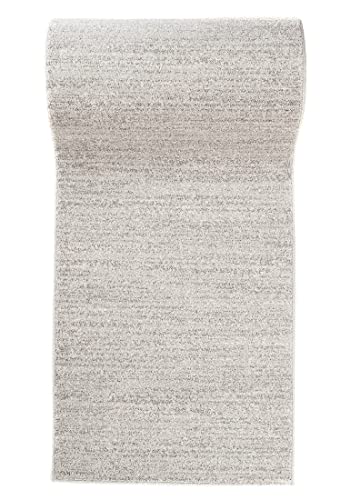 Mazovia Teppich Läufer Flur - Modern Teppichläufer - Kurzflor Flurläufer für Vorzimmer, Schlafzimmer, Küche - ÖKO-TEX Zertifiziert - Meterware - Grau - 90 x 550 cm Mazovia Teppich Läufer Flur - Modern Teppichläufer - Kurzflor Flurläufer für Vorzimmer, Schlafzimmer, Küche - ÖKO-TEX Zertifiziert - Meterware - Grau - 90 x 550 cm von Mazovia